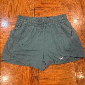 Nike dri fit shorts teal